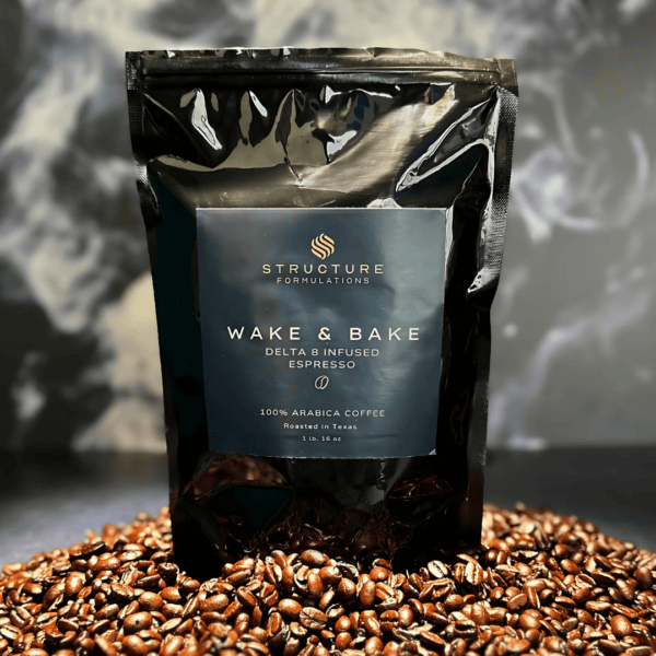 Wake & Bake Delta 8 Infused Espresso Coffee Bag